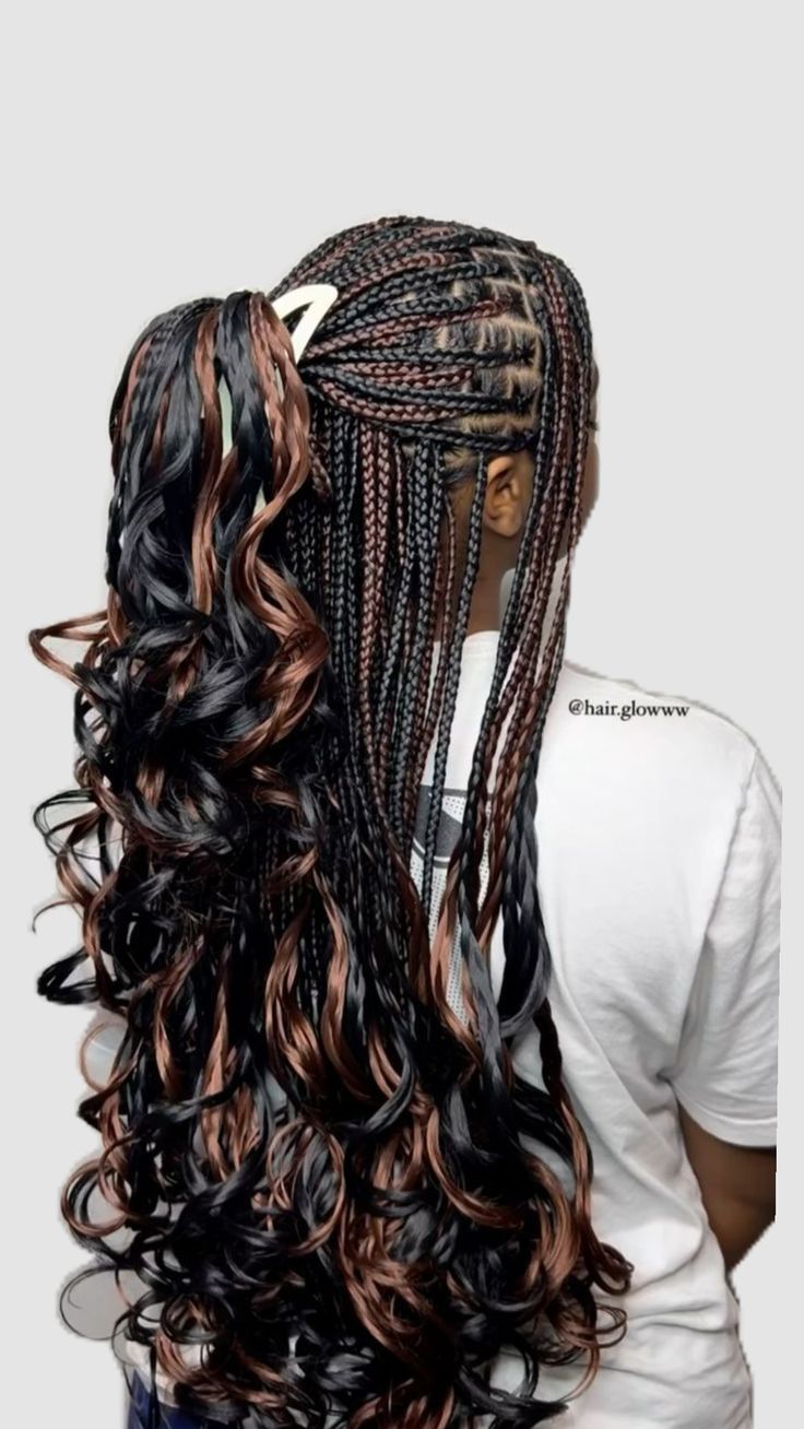 Trenzas estilo goddess